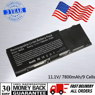 9 Cells Battery For Dell Precision M6400 M6500 312-0873 8M039 C565C DW842 KR854 • $36.99