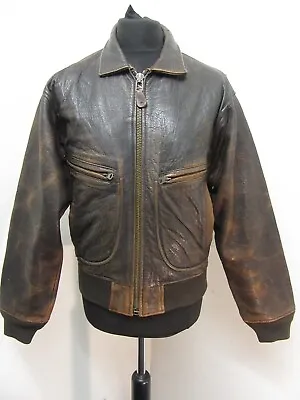 Vintage Avirex Leather G-2 Flight Jacket Size 36 Or Small Usaaf Issue • $247.67