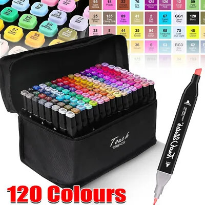 Marker Set Colouring Pens Markers Art Pen For Drawing Sketching Anime And Manga • £19.89