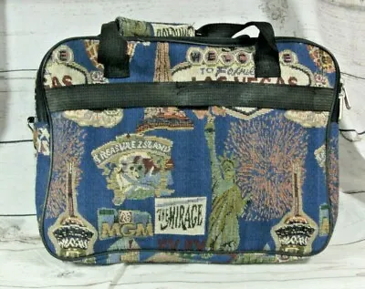 Vintage Tapestry Carpet Style Large Holdall Weekend Travel Shoulder Tote Bag  • £18.99