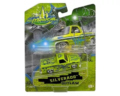 Maisto 1:64 2023 Magical Weekend Cars Exclusive 1987 Chevrolet Silverado Outlaw • $19.99