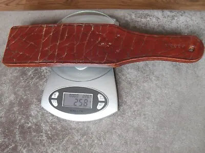 £4.20 • Buy Amazing Scottish Paddle Tawse Belt Very Hard Dense 12mm Thick Leather 258g Xxxxh