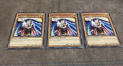 Yugioh! X3 Jowgen The Spiritualist LDS3-EN003 Common 1st Ed 3x Yu-gi-oh! TCG SET • $2.24