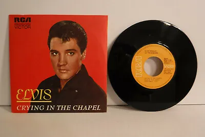 Elvis Presley Crying In The Chapel 1974 RCA Victor SPBO-9156 Spain • $39