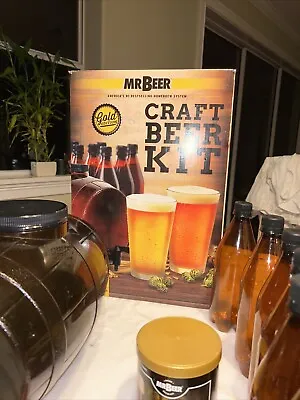 2 Gallon Homebrewing Craft Beer Making Kit Shatterproof Gold Edition • $38.07