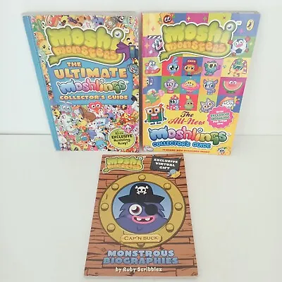 Moshi Monsters The All-New Moshlings Collector's Guide Monstrous Biographies • $15.22