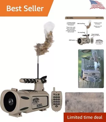 Lucky Duck Rebel Predator Electronic Caller With Decoy - Compact & Powerful • $319.98