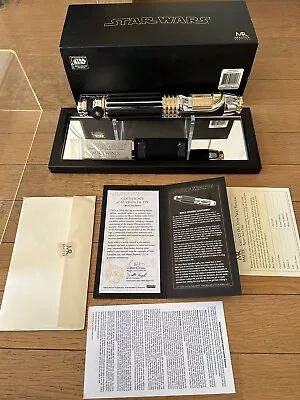 Master Replicas Star Wars Mace Windu Lightsaber SW-112LE 1:1 AOTC • $1099