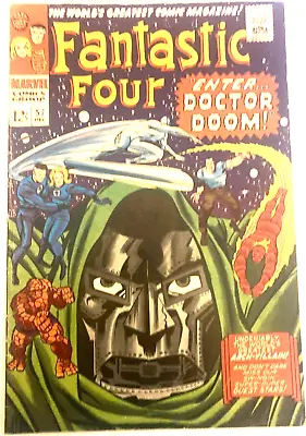 Fantastic Four # 57. Dr. Doom. Dec. 1966.  Iconic Jack Kirby Cover.  Fn 6.0 • $161.62