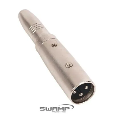 XLR MALE To STEREO TRS 6.35mm  1/4  FEMALE - Audio Adapter • $6.99