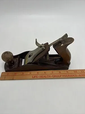 Vintage STANLEY Woodworking Carpentry Wood Hand Held Plane Parts Only C557B USA • $12.99