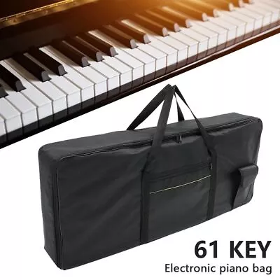61/76/88 Key Keyboard Padded Oxford Cloth Case Portable Electric Piano Gig Bag • $30.82