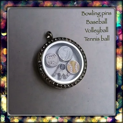 NEW Charms Living Floating Locket 50+ Designs  • $1.50