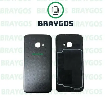 Rear Back Battery Cover For Samsung Galaxy Xcover 4 SM-G390 Black • £10.85