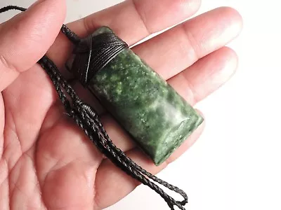 Shane'S NZ Greenstone Jade Pounamu Nephrite Maori Quality SMALL TOKI INCLUSIONS • $101.25