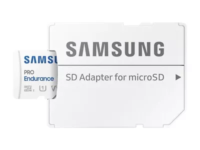 SAMSUNG 32GB PRO Endurance MicroSDXC With Adapter MB-MJ32KA • $34.80