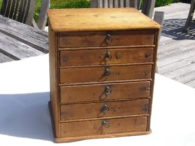 £195 • Buy Collectors Set Of 6 Specimen Drawers And There Interesting Contents Antique Pine