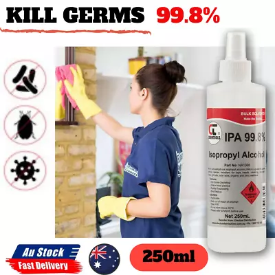 New 250ml Isopropyl Alcohol 99.8% Spray NA1066 • $18.79