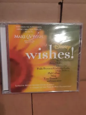 Disney Wishes Cd New Factory Sealed  Streisand Midler Elton Sting Bennett  • $10.99