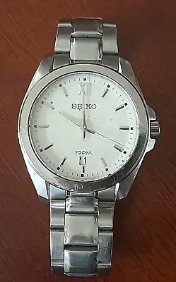 SEIKO MEN'S SILVER WRISTWATCH  7N42-0FP0   #qq • $65