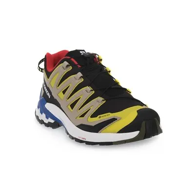 Shoes Running Men Salomon Xa Pro 3d V9 Gtx 471190 Beige-Black • £225