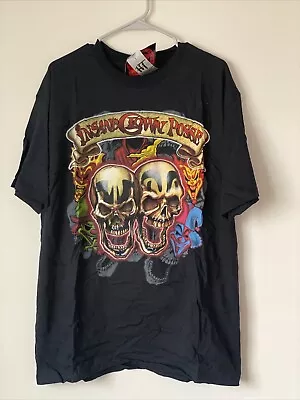 Insane Clown Posse Face Skulls Hatchetman T Shirt XL Juggalo Extra Large ICP New • $59.99