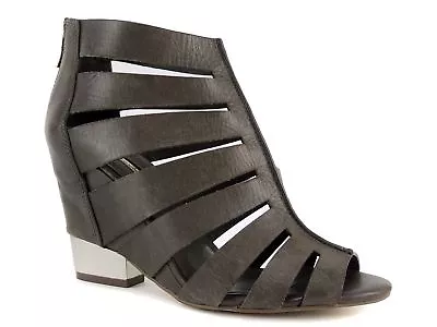 BCBGeneration Women's Charlie Gladiator Wedge Sandals Dark Slate Gray 8.5 M • $57.50