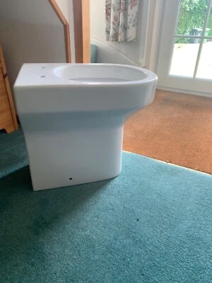 £20.80 • Buy Back To The Wall Toilet Pan White Ceramic, New And Unused. 