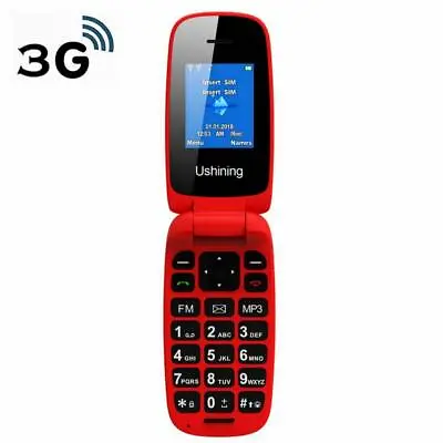 Ushining T-Mobile Flip Phone 3G Big Icon GSM Unlocked Flip Phone  • $38.99