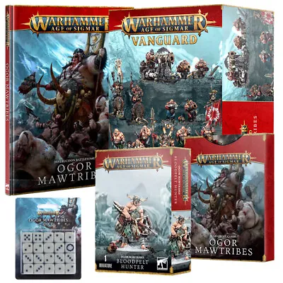 Warhammer Age Of Sigmar Ogor Mawtribes Models Rules & Accessories • £105