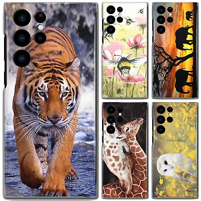 Elephant Phone Case For Samsung Note20/J4/J6 Bee/Tiger/Giraffe/Bee Hard Cover • £4.99