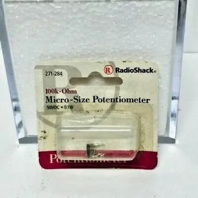 New Old Stock Archer 271-284 Micro-size Potentiometer (1) Free Shipping • $8.99