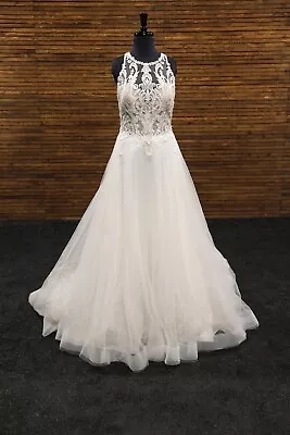 Maggie Sottero - Ardelle By Rebecca Ingram Ivory Over Nude Size 12 • $350