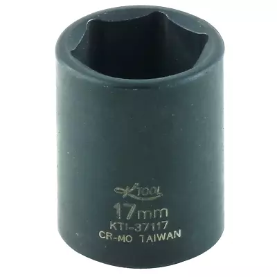 K Tool International 17MM 3/8 Drive Impact 6 Point Socket • $6.53