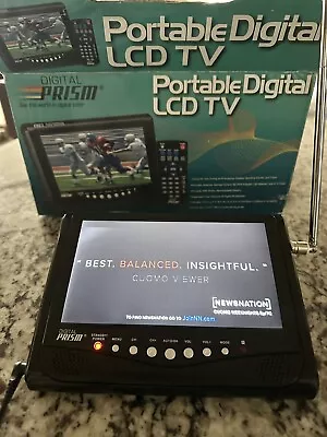 Digital Prism ATSC-710 - 7  Screen Portable Handheld LCD TV & Remote Control RCA • $44