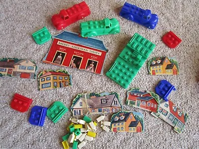 Vintage 1950's Hasbro Merry Milkman Dairy Farm Game Pieces Parts Farmer Toy • $38.99