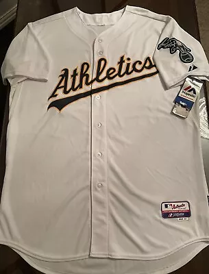 Oakland Athletics A’s Authentic On-Field Majestic Home Jersey Size 52/2XL NWT • $199.99