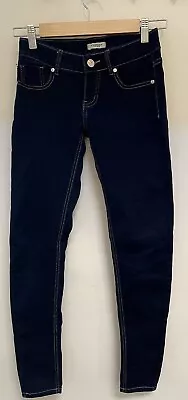 Burberry Brit London Gorgeous Blue Stretchy Skinny Jeans-Comfy-Casual-Size 26 • $189