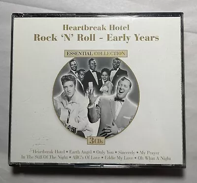 Heartbreak Hotel: Rock 'n' Roll Early Years By Various (3 CD)  W/booklet Dyn3535 • $5.99