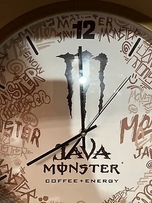 Java Monster 16” Wall Clock • $25