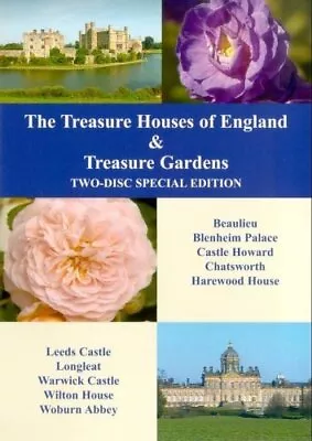 The Treasure Houses Of England/Treasure Gardens DVD (2005) Tom Conti Cert E 2 • £2