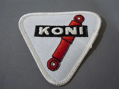 KONI Shock Absorbers Embroidered Sew On Uniform-Jacket Patch 3  Triangle Vintag • $6.49