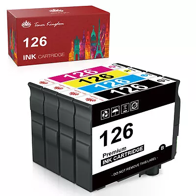 Ink For Epson 126 Workforce 435 520 545 635 845 WF-3520 WF-3530 WF-3540 WF-7010 • $9.95