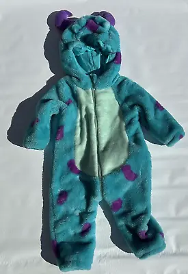 Disney Sulley Halloween Costume For Toddler Baby Girl Boy Fuzzy Costume • $39.43