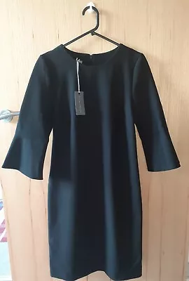 LAURA ASHLEY Black Dress For Ladies Size UK8. New • £14