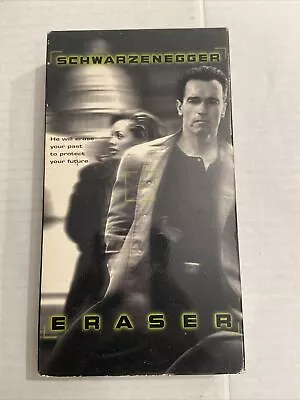 Eraser VHS VCR Video Tape Movie Arnold Schwarzenegger Used • $3.80