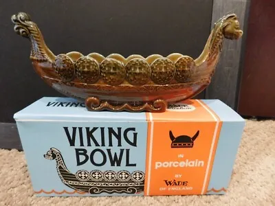 Wade Viking Ship Bowl 2 Color New IN Box MINT Condition • $14.99