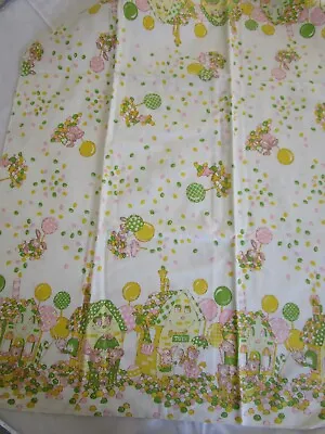 NEW Vintage DUNDEE Baby Receiving BLANKETS FLANNEL LOT OF 2 EASTER BUNNY EGG • $29.99