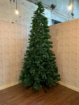 £24.99 • Buy 11ft Christmas Tree Green Artificial Tree Non-Pre-lit - Metal Base