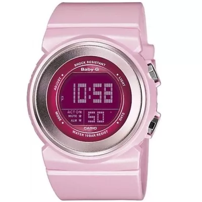 Casio Baby-G BGD-100-4 Light Pink 100m Women's Digital Sports Watch • $129.95
